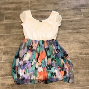 Short colorful dress
